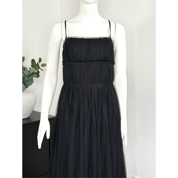 NWT Vera Wang Manuela Tulle Back Gown Size US 8 - Picture 6 of 16
